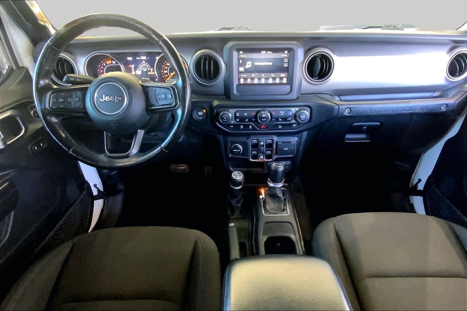 Used 2020 Bright White Clearcoat Jeep Willys Sport image 15