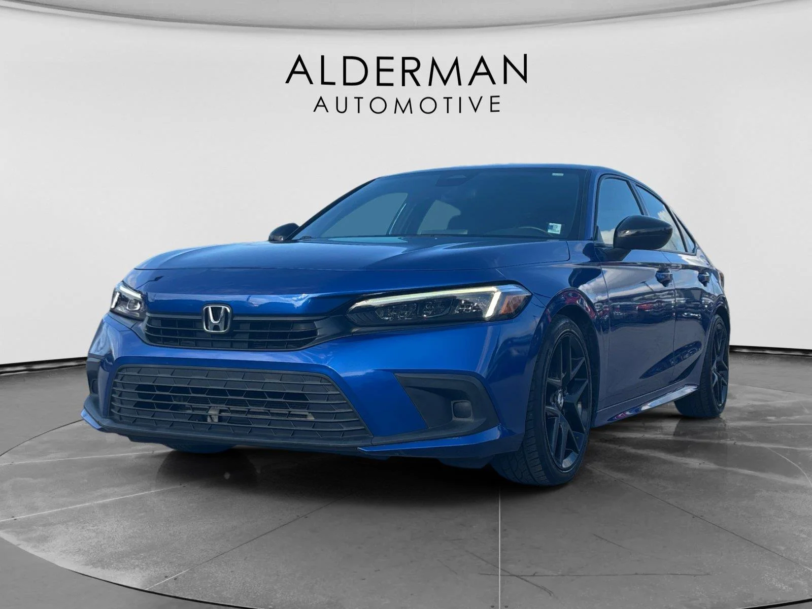 Used 2023 Aegean Blue Metallic Honda Sport image 1