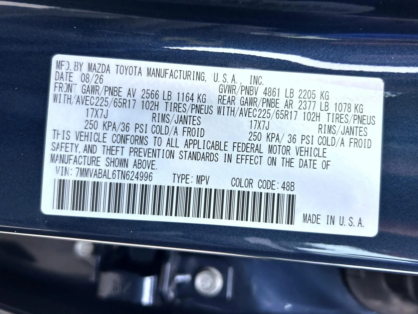New 2026 Ingot Blue Metallic Mazda 2.5 S Select AWD image 26