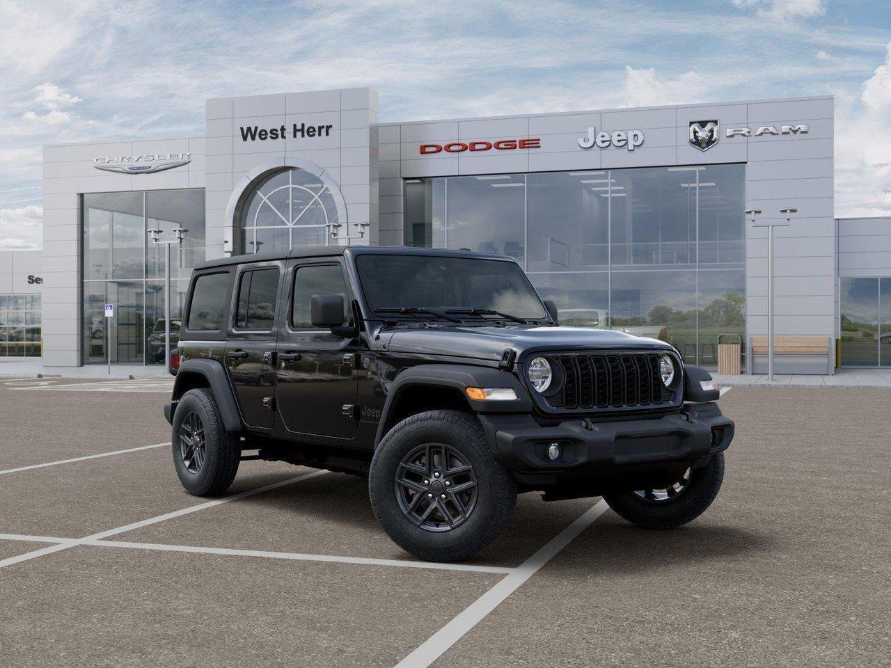 New 2026 Black Clearcoat Jeep Sport S image 5