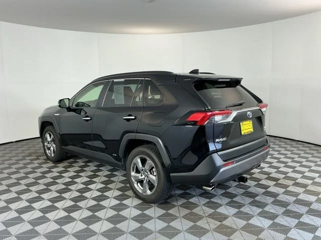 Used 2020 Midnight Black Metallic Toyota Limited image 7