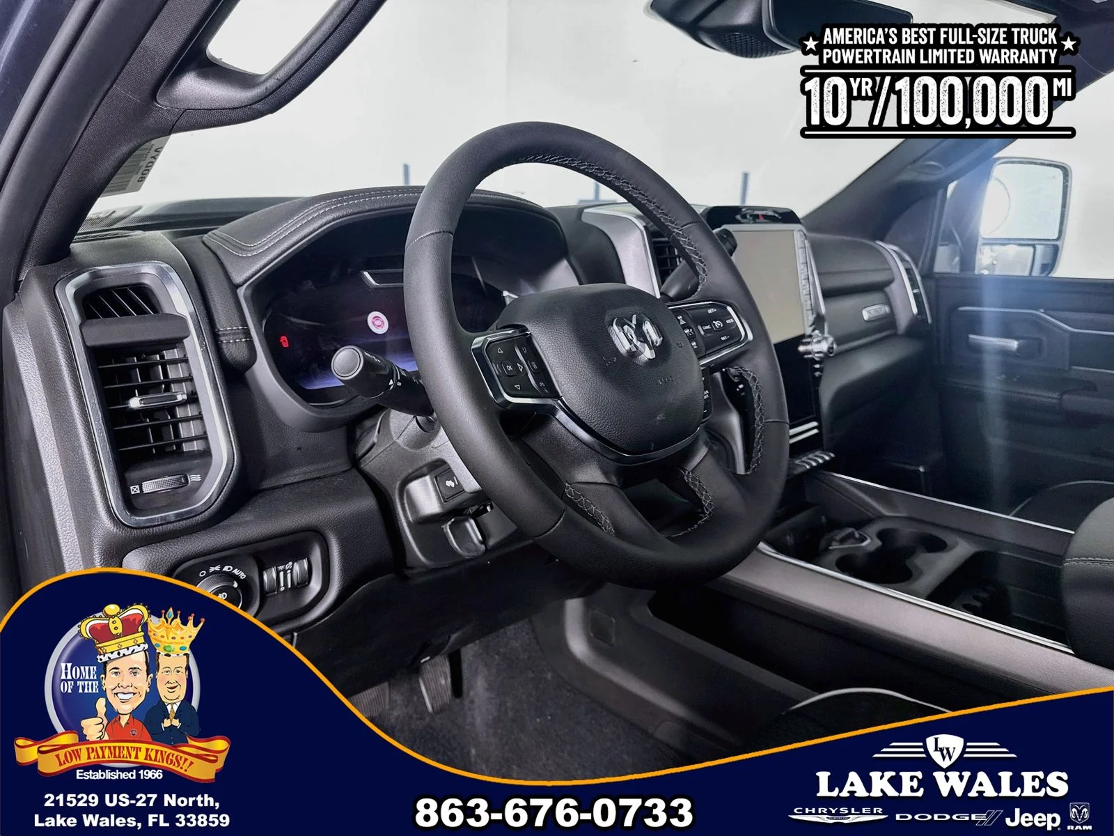 New 2026 Forged Blue Metallic Exterior Paint RAM Laramie image 9