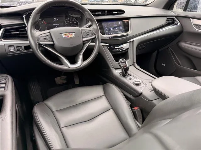 Used 2024 Stellar Black Metallic Cadillac AWD Luxury image 9