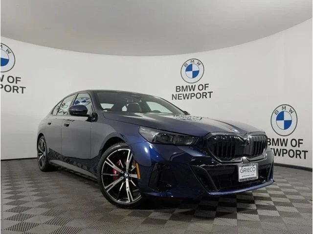 New 2026 Tanzanite Blue II Metallic BMW 530i xDrive image 3
