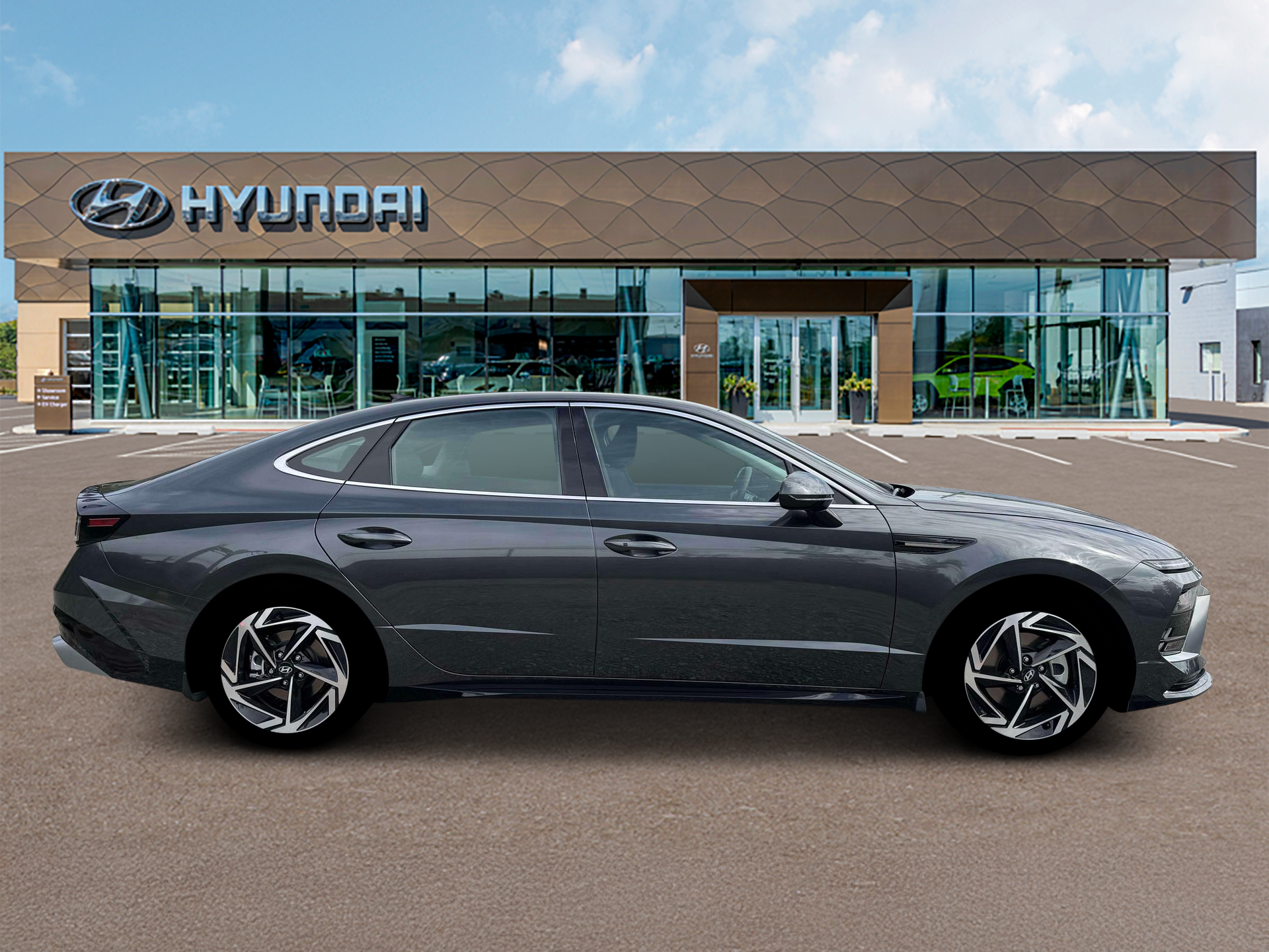 New 2026 Gray Hyundai SEL Sport image 9