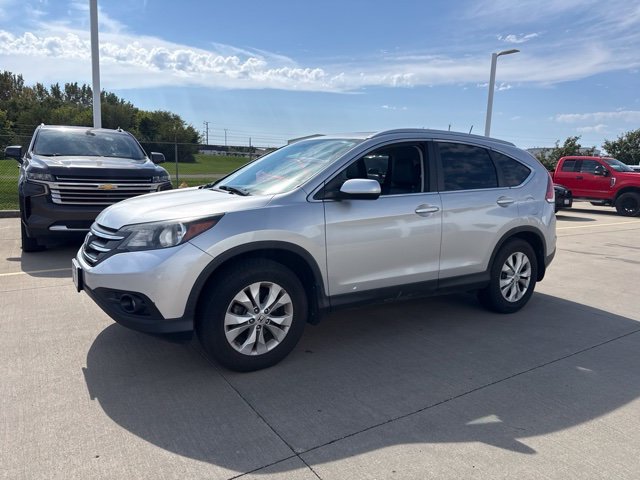 Used 2013 Honda CR-V EX-L with VIN 2HKRM4H78DH621709 for sale in Bloomington, IL