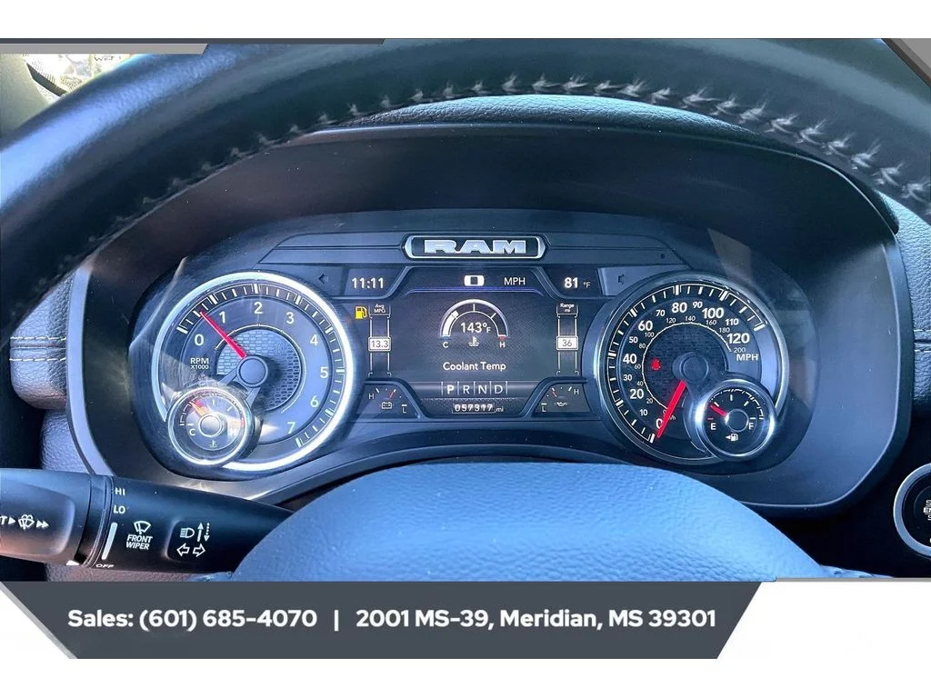 Used 2023 Ivory White Tri-Coat Pearlcoat Ram Laramie image 14