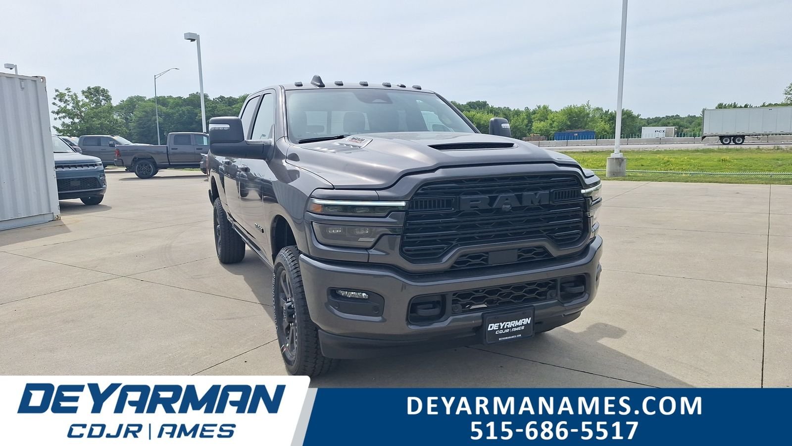 New 2026 Granite Crystal Metallic Clear-Coat Exterior Paint RAM Laramie image 1