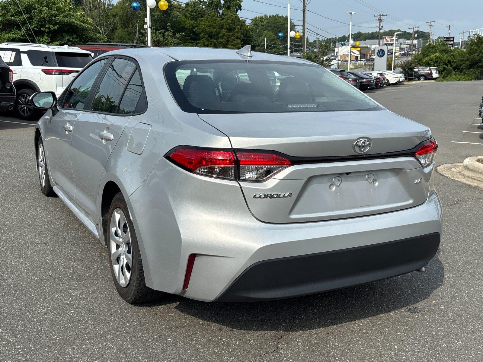 Used 2024 Classic Silver Metallic Toyota LE image 3