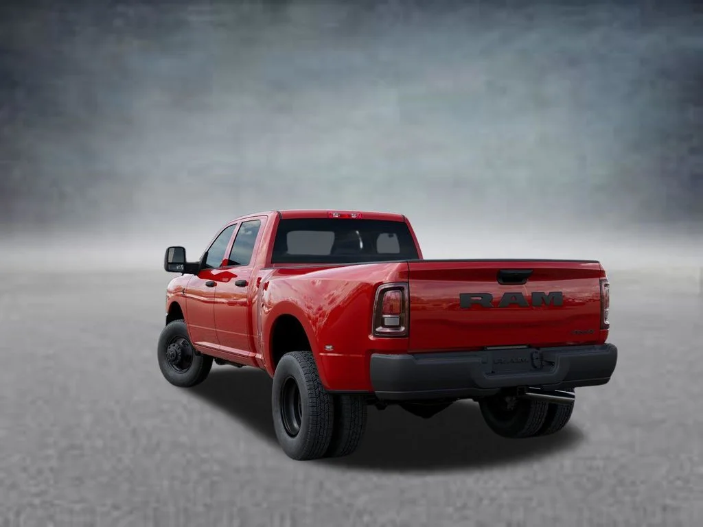 New 2026 Flame Red Clear-Coat Exterior Paint RAM Tradesman image 3