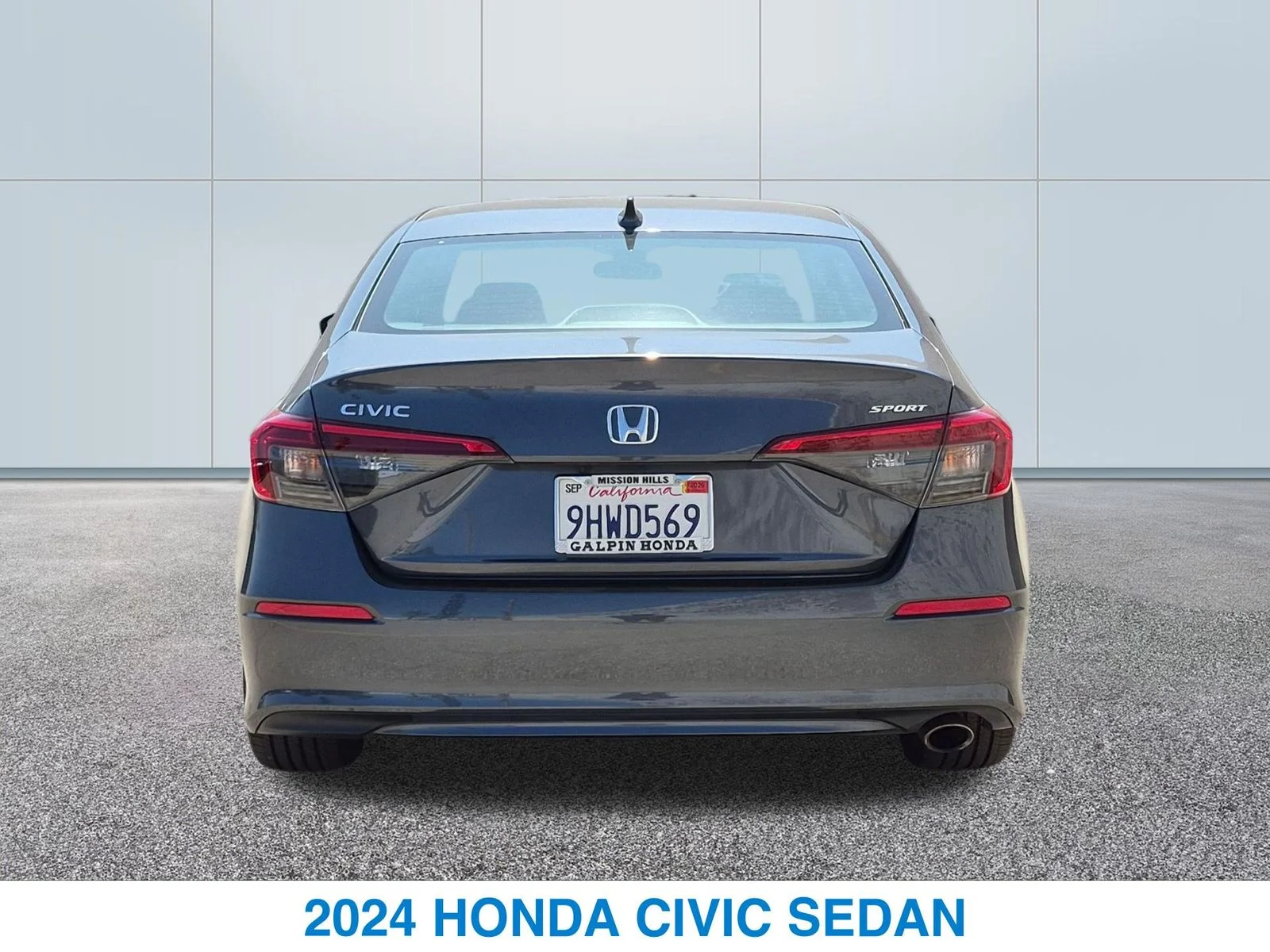 Certified Used 2024 Gray Honda Sport image 8
