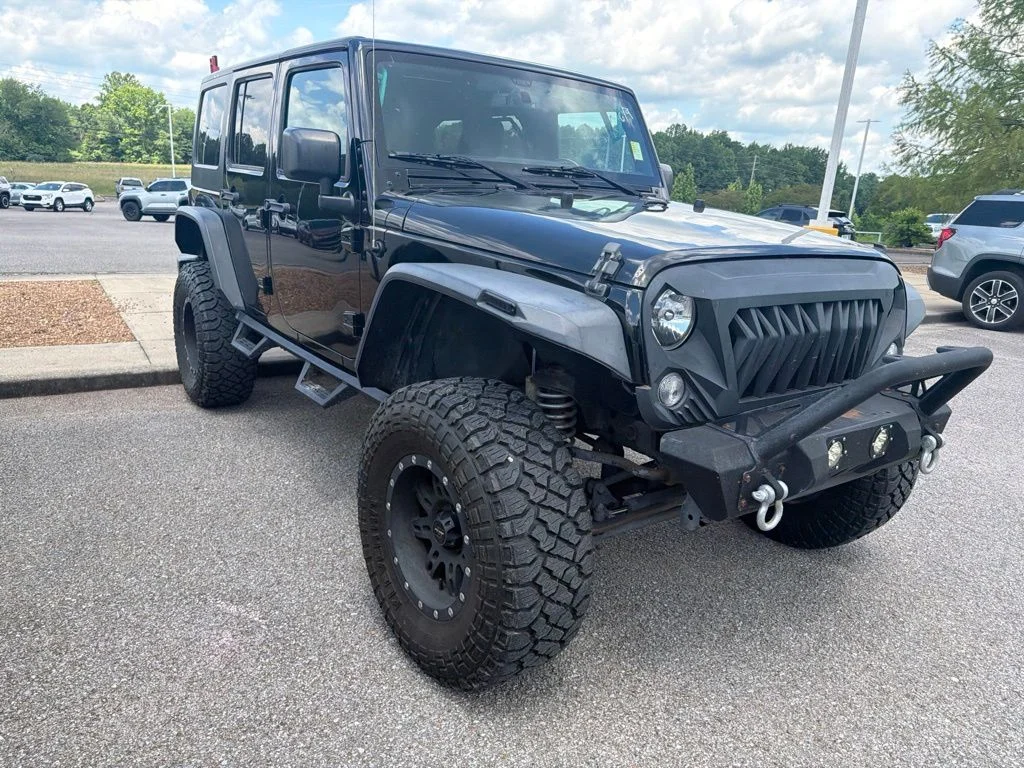 Used 2015 Black Jeep Unlimited Sport image 11