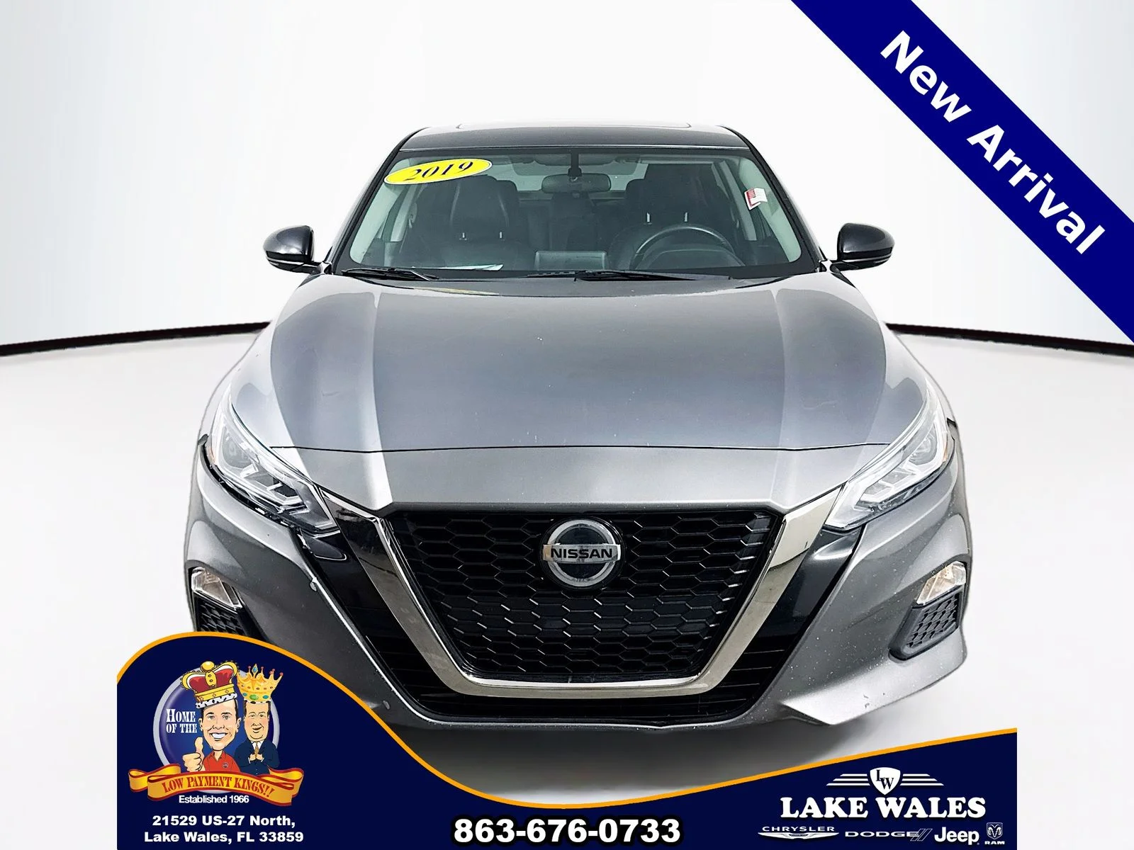 Used 2019 Nissan Altima SR with VIN 1N4BL4CV6KC221785 for sale in Lake Wales, FL