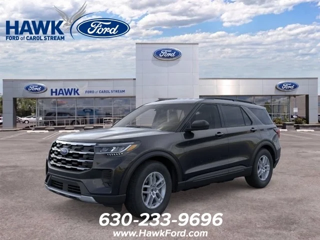 New 2026 Agate Black Metallic Ford Active image 1
