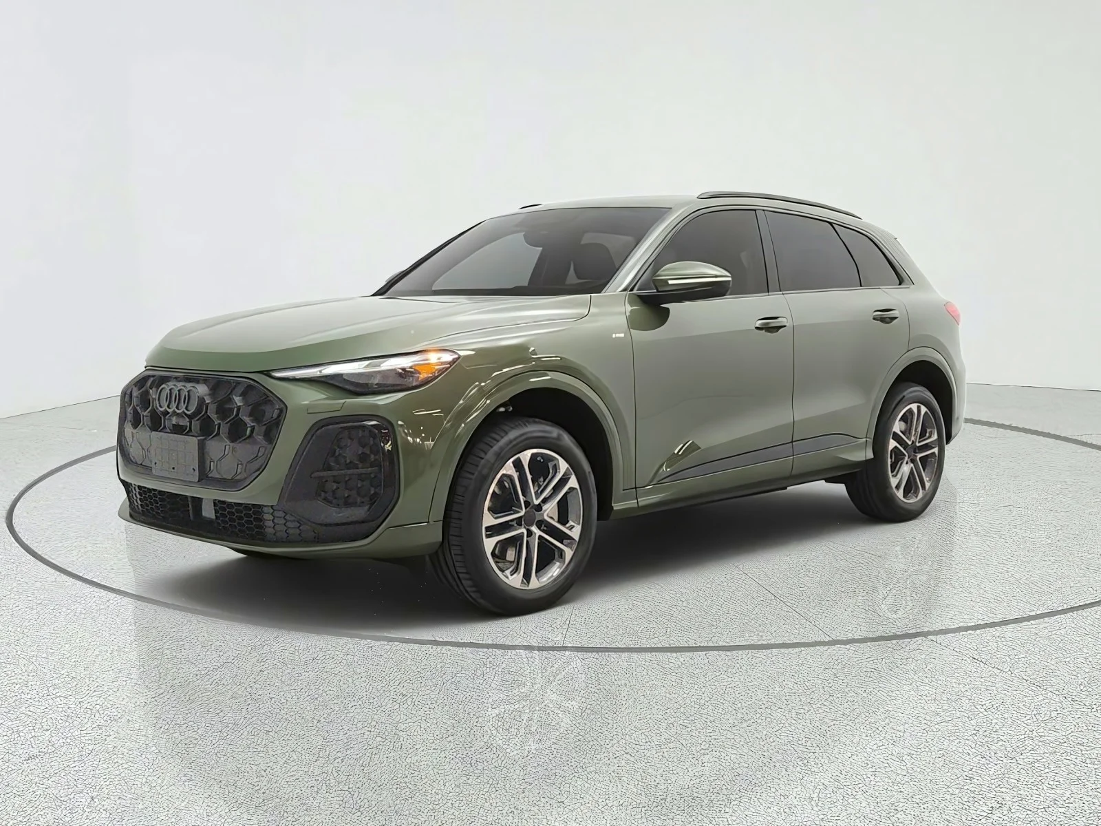 New 2026 District Green Metallic Audi Premium 2.0 TFSI quattro image 1