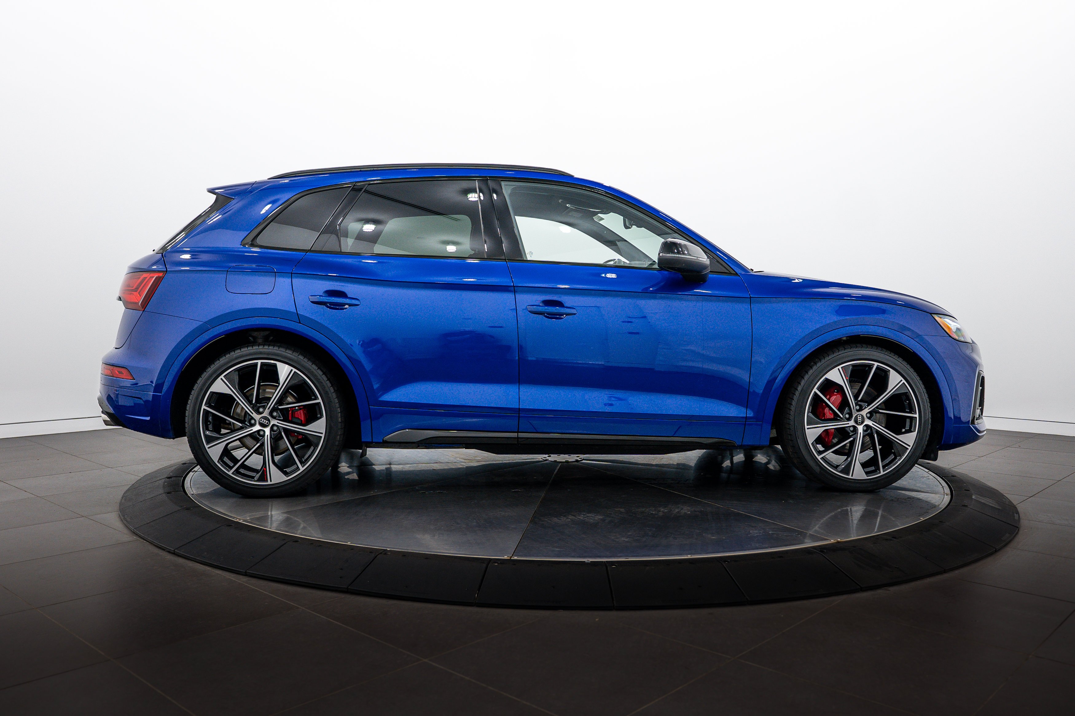 Certified Used 2024 Ultra Blue Metallic Audi Premium Plus image 3