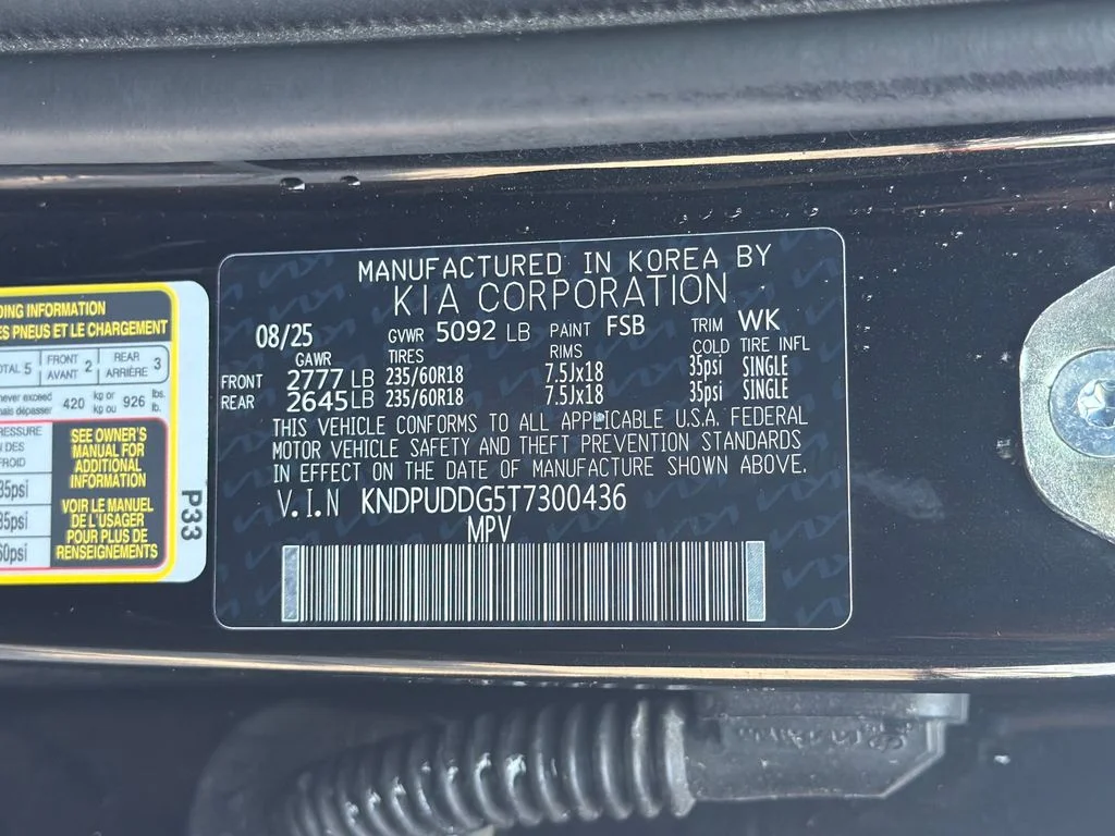 Certified Used 2026 Black Kia S image 28