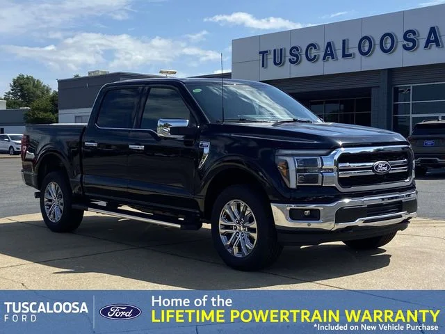 New 2026 Agate Black Metallic Ford Lariat image 1