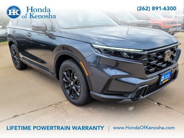 New 2027 Meteorite Gray Metallic Honda Sport-L Hybrid AWD image 3