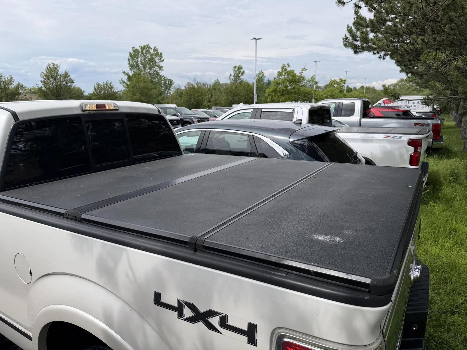 Used 2014 White Platinum Metallic Tri-Coat Ford  image 10