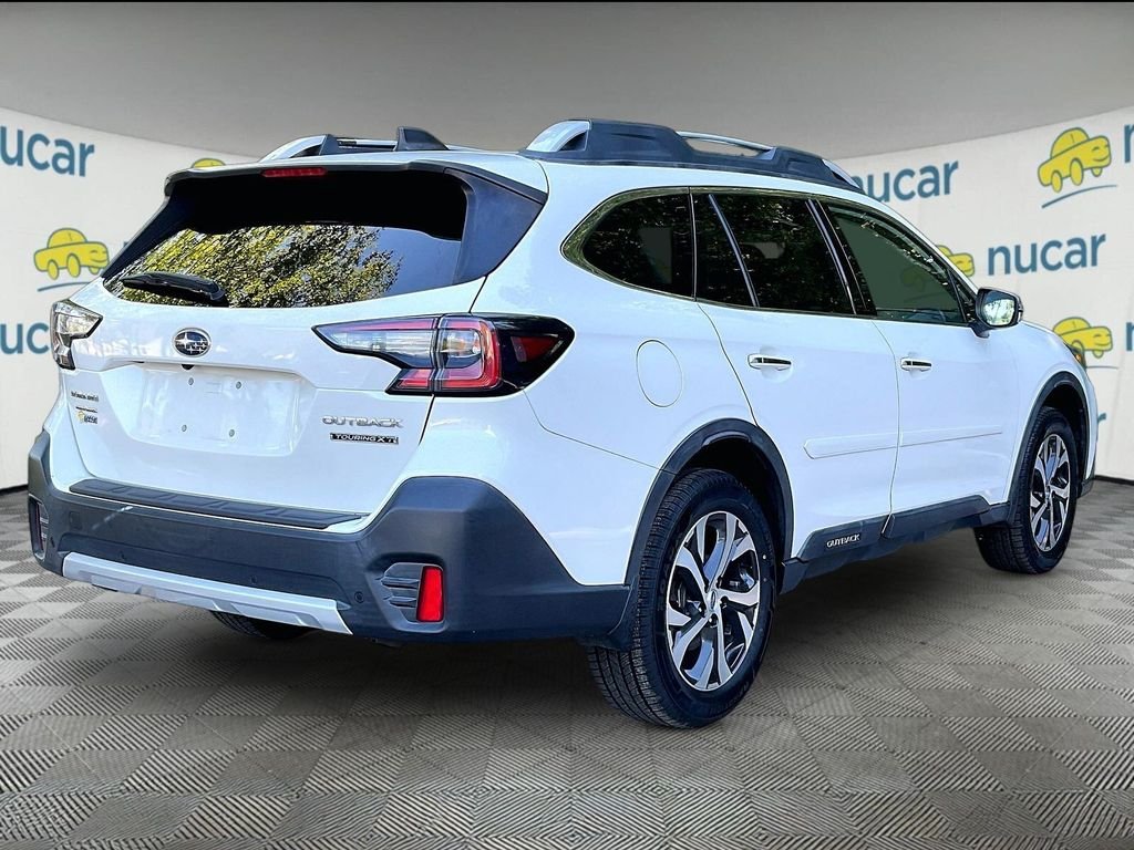Used 2021 Crystal White Pearl Subaru Touring XT image 6