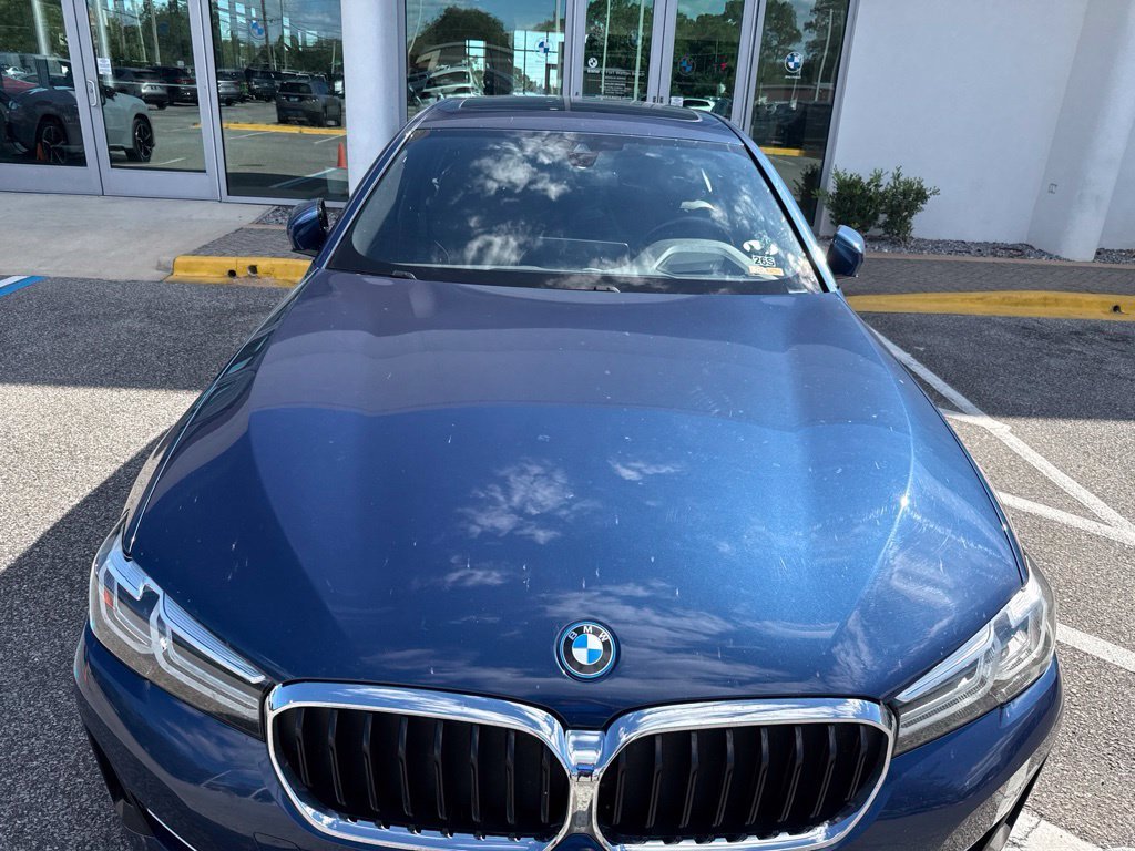 Used 2023 Blue BMW 530e iPerformance image 14