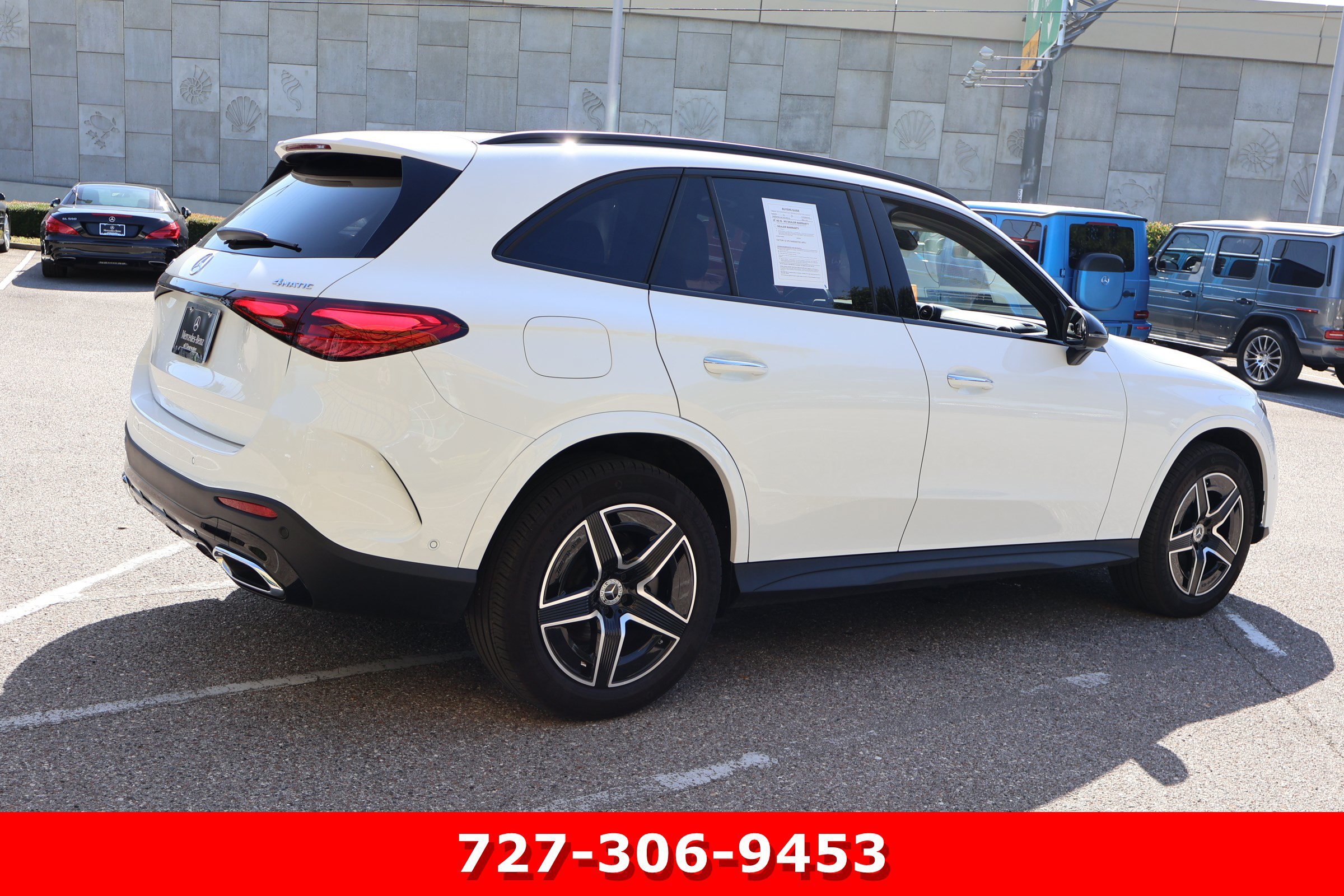Certified Used 2025 Polar White Mercedes-Benz GLC 300 image 9