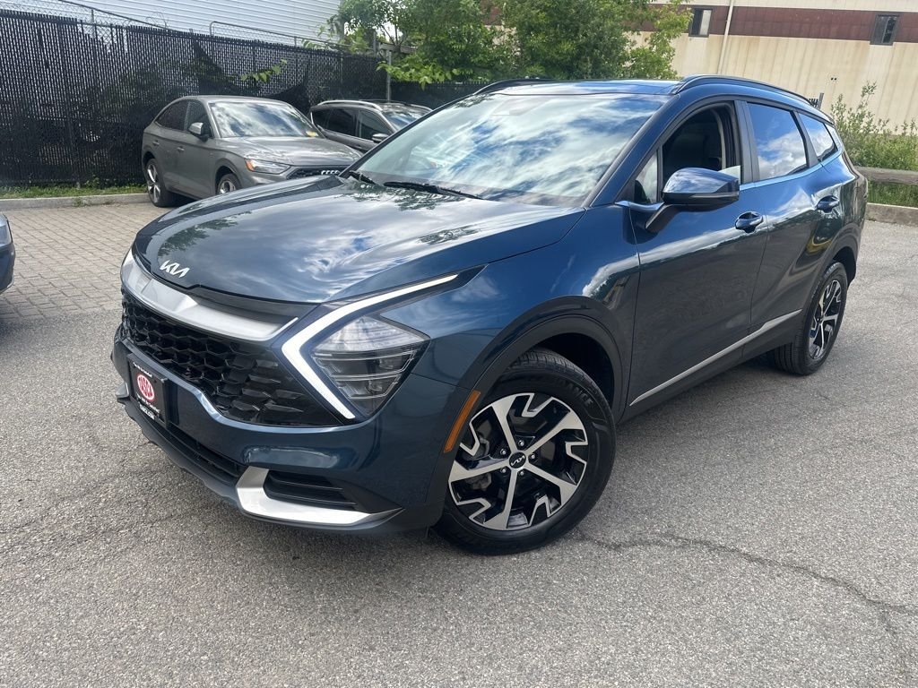 Used 2024 Blue Kia EX image 1