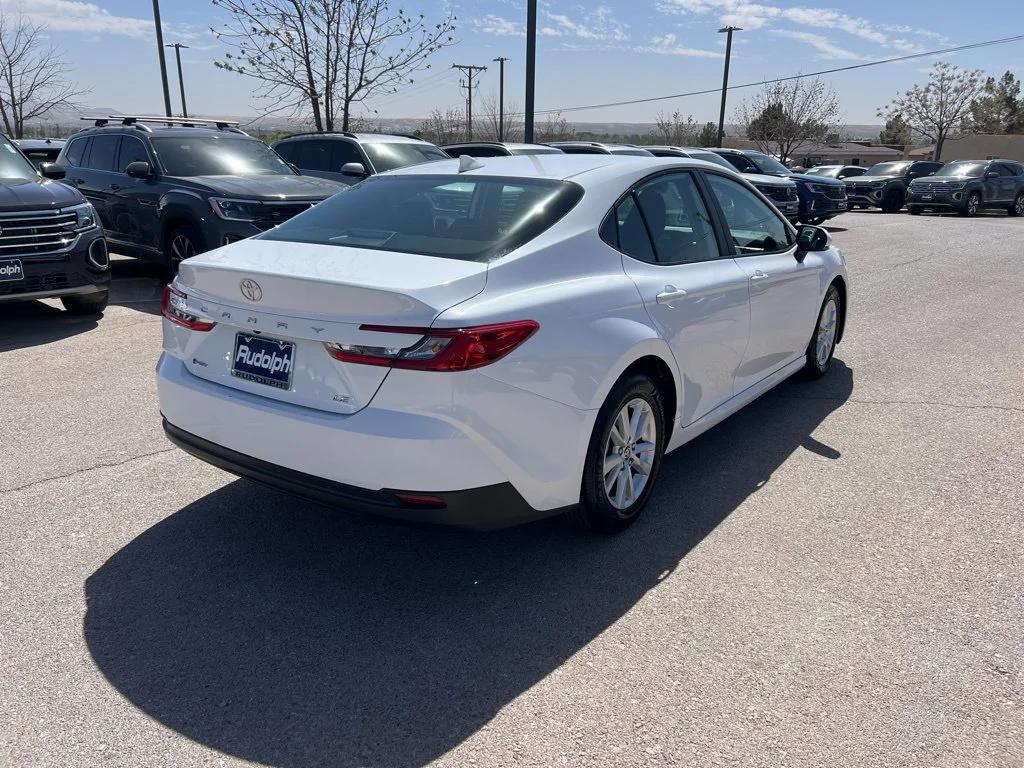 Used 2025 White Toyota LE image 48