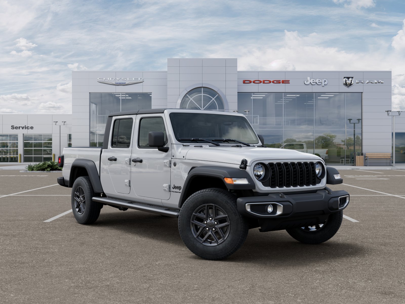 New 2025 Bright White Clearcoat Jeep Sport S image 34