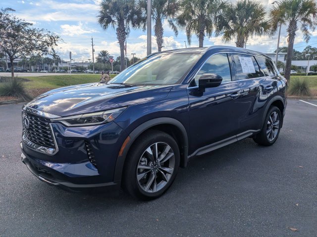 Used 2025 Blue INFINITI LUXE image 7