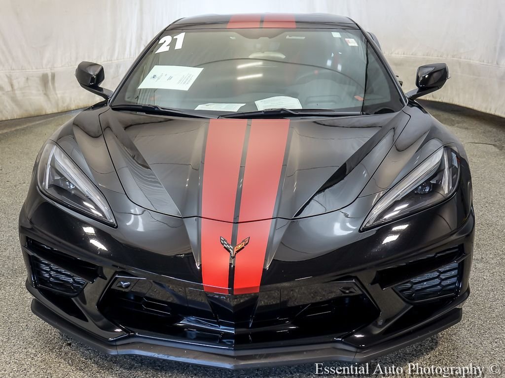 Used 2021 Black Chevrolet Stingray image 5