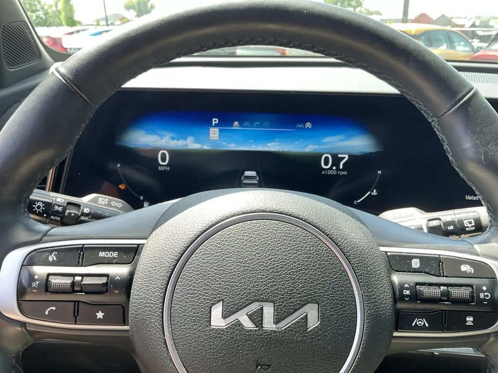 Used 2024 Wolf Gray/Ebony Black Roof Kia X-Pro Prestige image 25