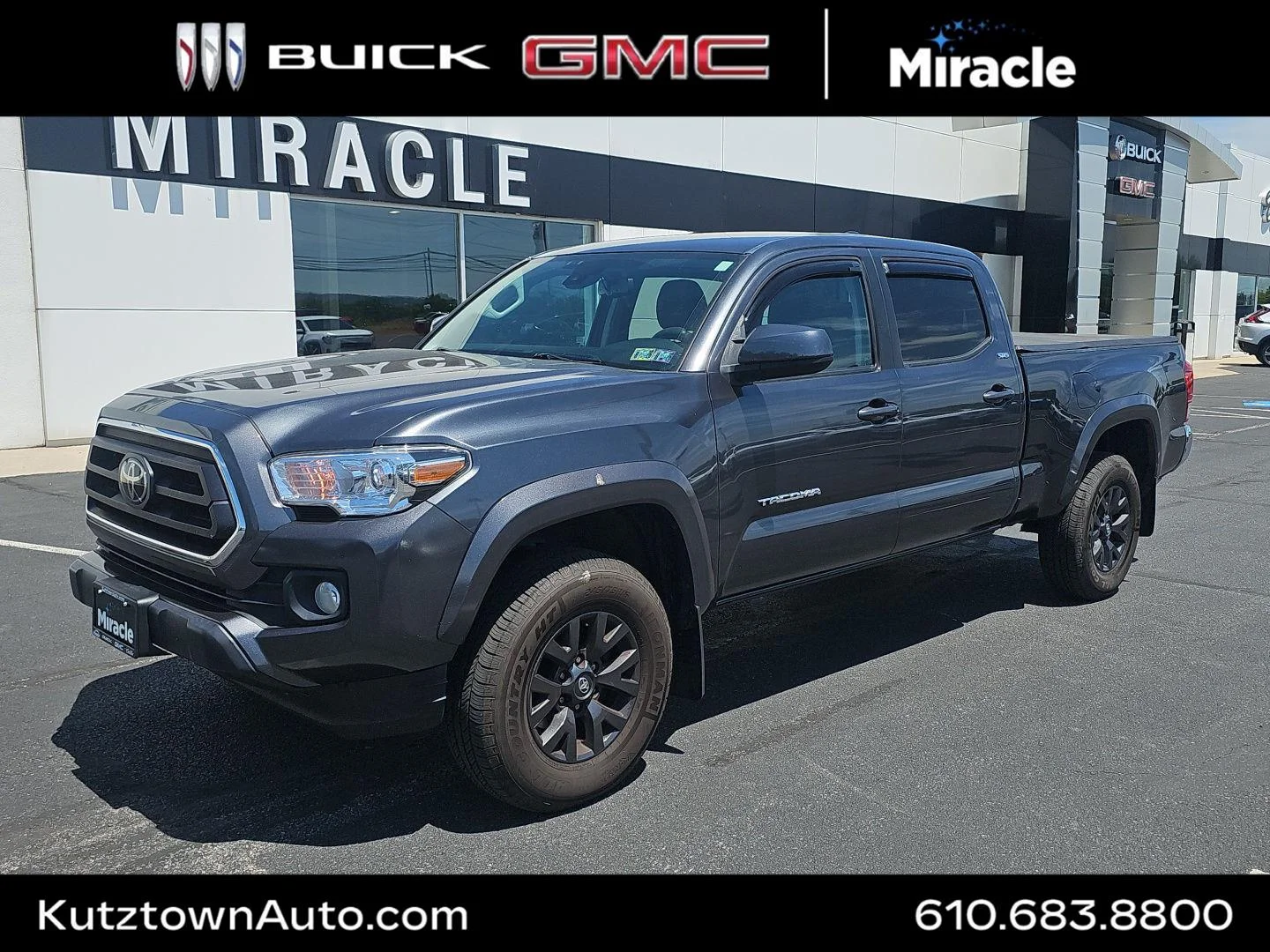 Used 2022 Magnetic Gray Metallic Toyota SR5 image 1