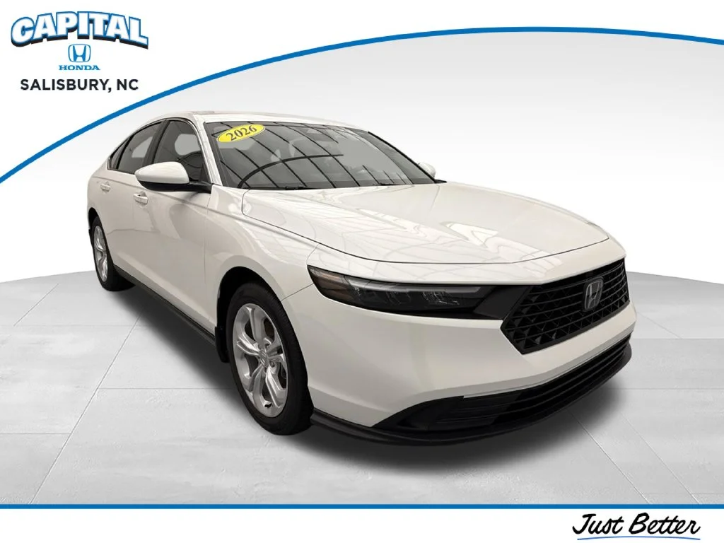 New 2026 Platinum White Pearl Honda LX image 1