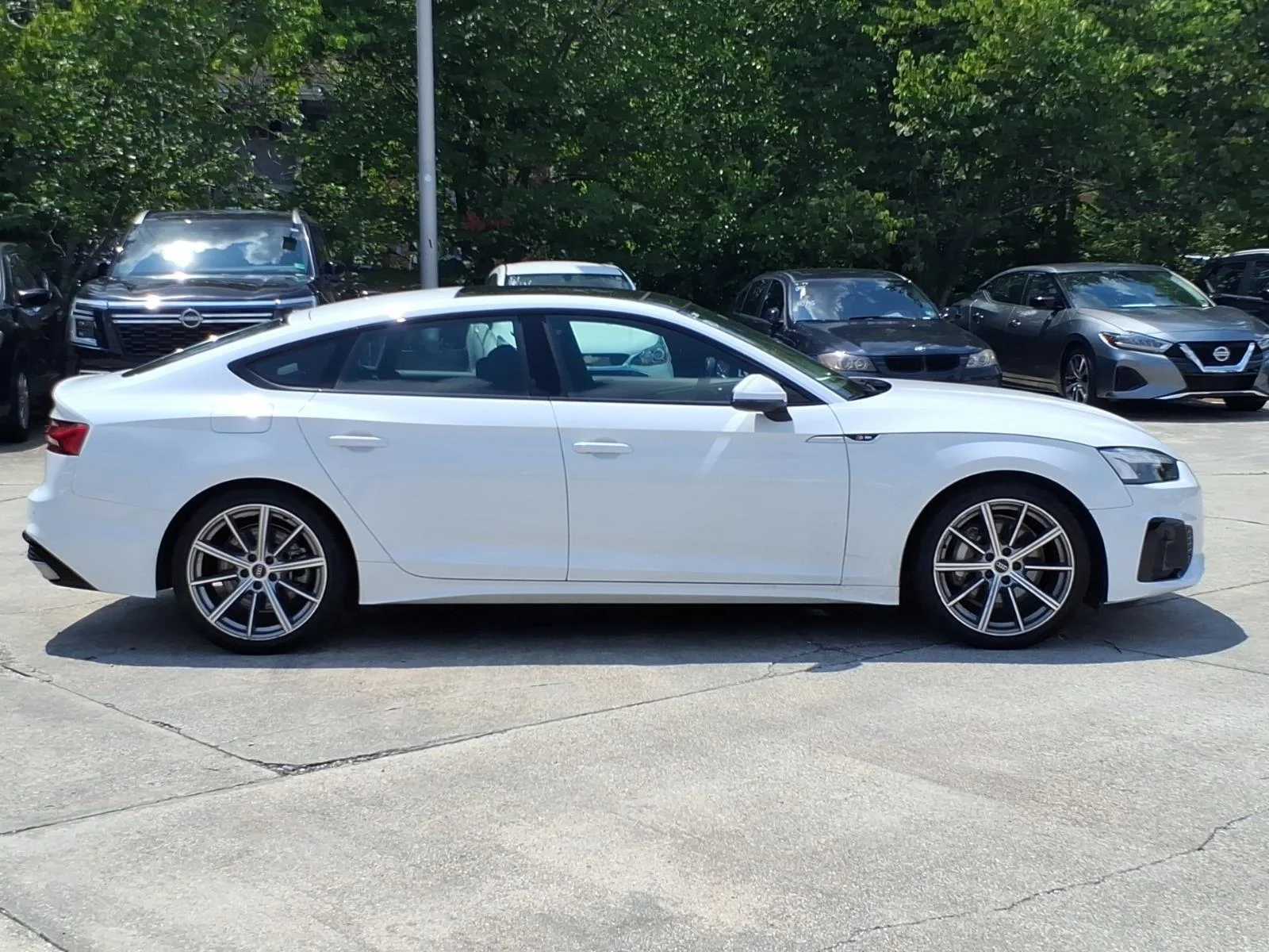 Used 2025 WHITE Audi S line Premium image 6