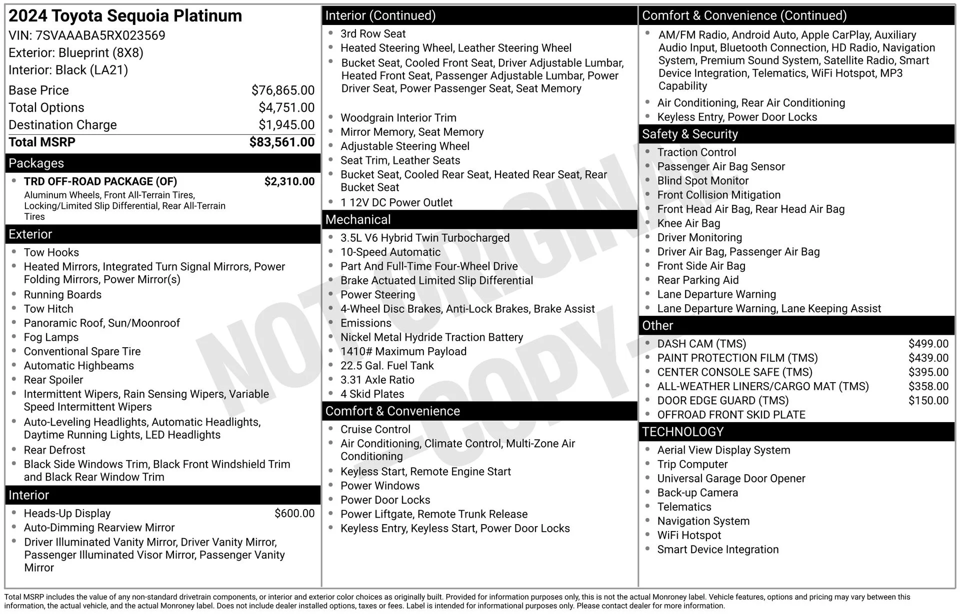 Used 2024  Toyota Platinum image 41