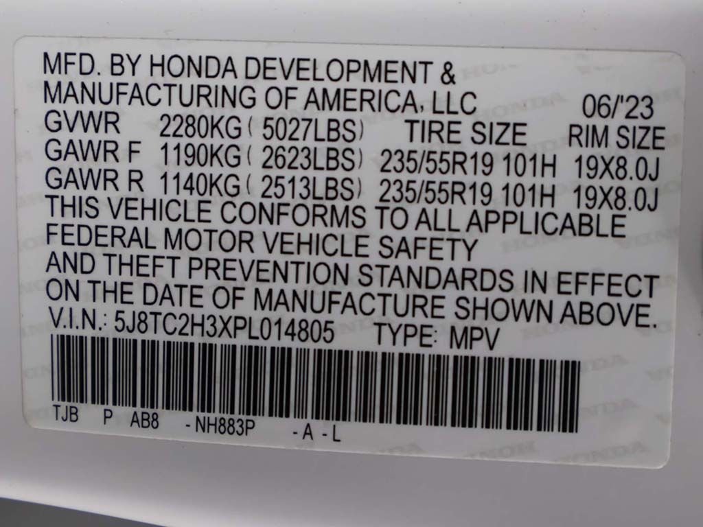 Used 2023 White Acura Base image 46