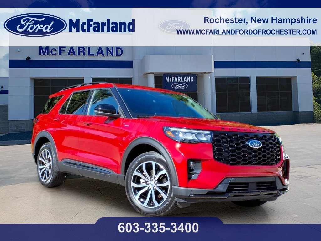 Certified Used 2025 Red Metallic Ford ST-Line image 1