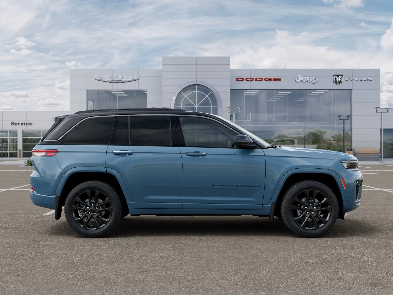 New 2026 Steel Blue Jeep Limited Reserve image 49