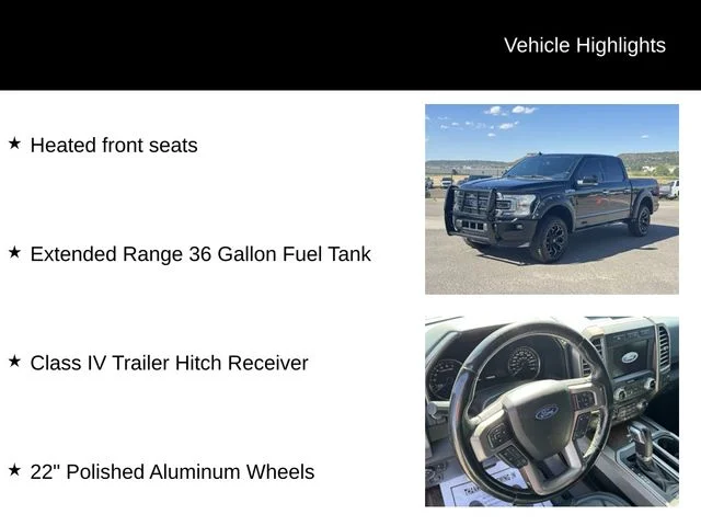 Used 2018 Black Ford Limited image 15