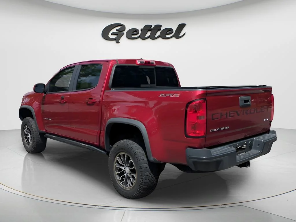 Used 2021 CHERRY RED TINTCOAT Chevrolet 4WD ZR2 image 7