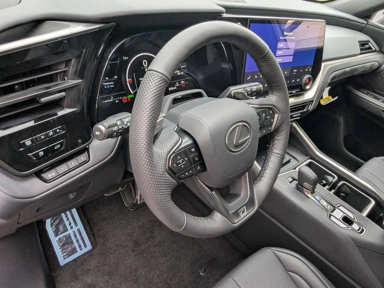 New 2026 Caviar Lexus TX 500h F SPORT PERFORMANCE PREMIUM AWD image 3