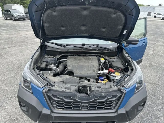Used 2022 Geyser Blue Subaru Wilderness image 20