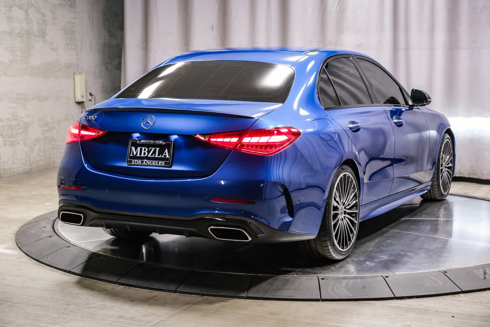 Certified Used 2024 Starling Blue Metallic Mercedes-Benz C 300 image 4