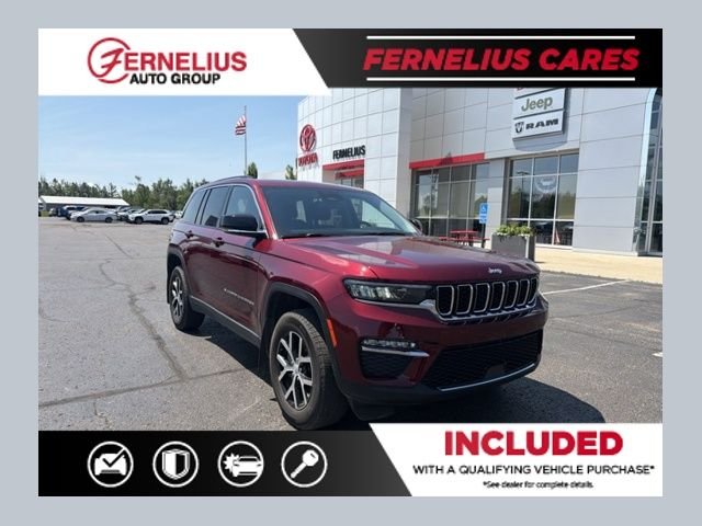 Used 2023 Red Jeep Limited image 1