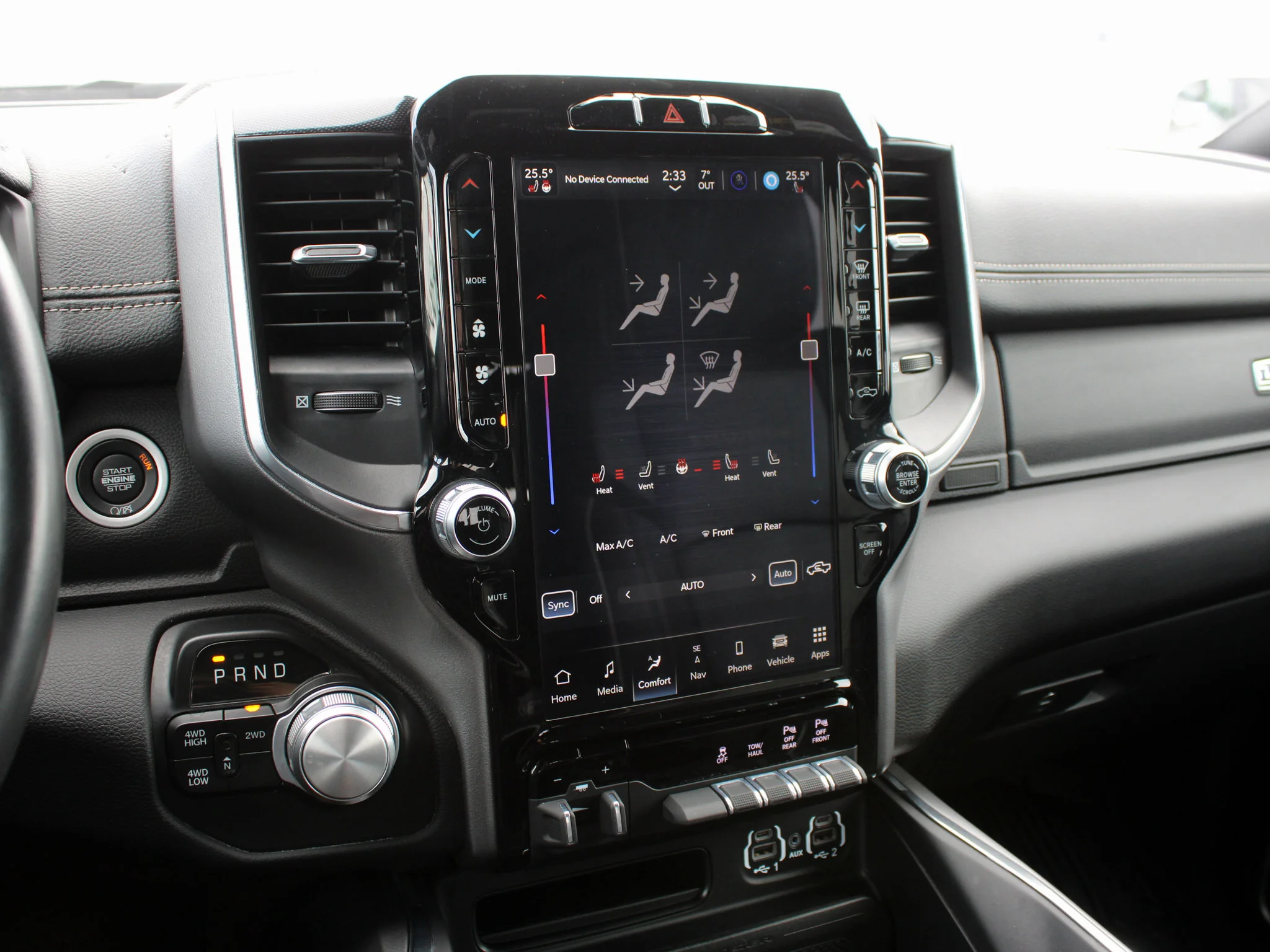 Certified Used 2022 Black RAM Laramie * Leather, Power Running Boards, Heated Seats, Towing Tech Group image 23