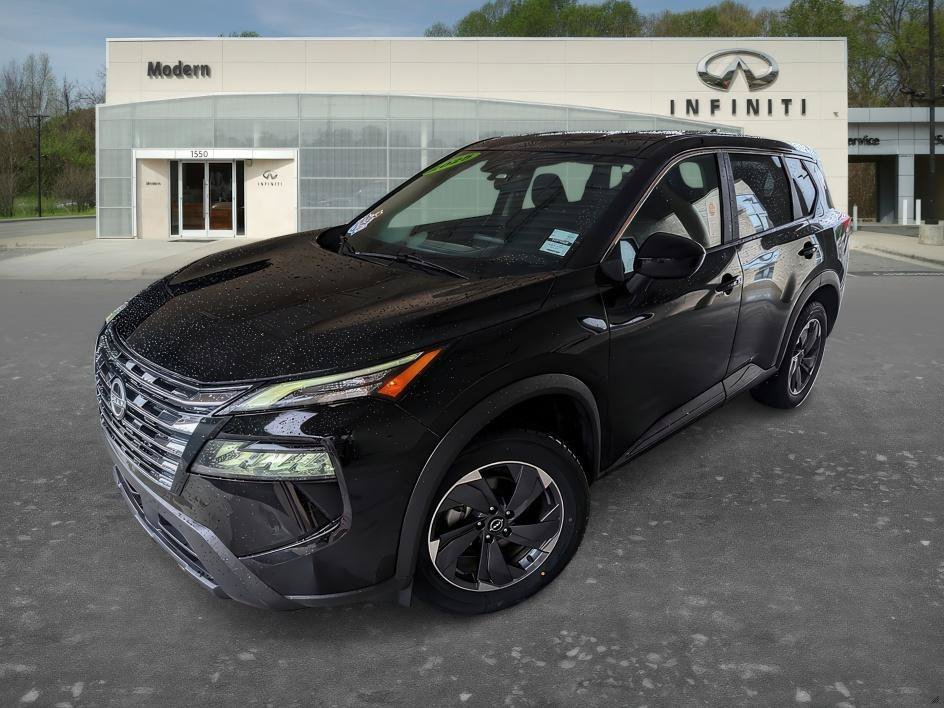 Used 2025 Super Black Nissan SV image 1