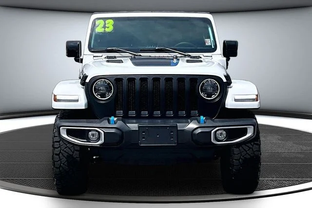 Used 2023 Jeep Wrangler 4xe Sahara 4XE with VIN 1C4JJXP68PW605590 for sale in Kansas City