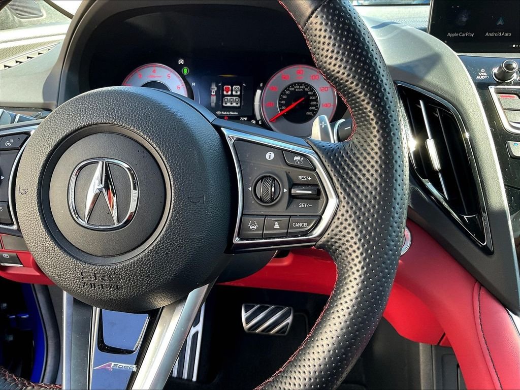Used 2025 Blue Acura A-Spec Advance Package image 14